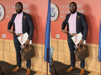 Actor Gbenro Ajibade becomes a U.S. citizen