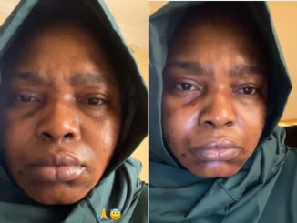 Halima Abubakar shares disturbing video online, gets many worried