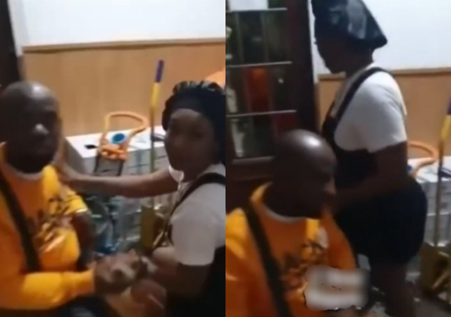 Video goes viral as man catches wife with another man