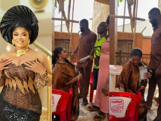 Actress Ruby Ojiakor receives special gift from Father-in-Law