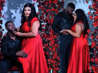 Actress Ruby Ojiakor & husband celebrate their first valentine as couple