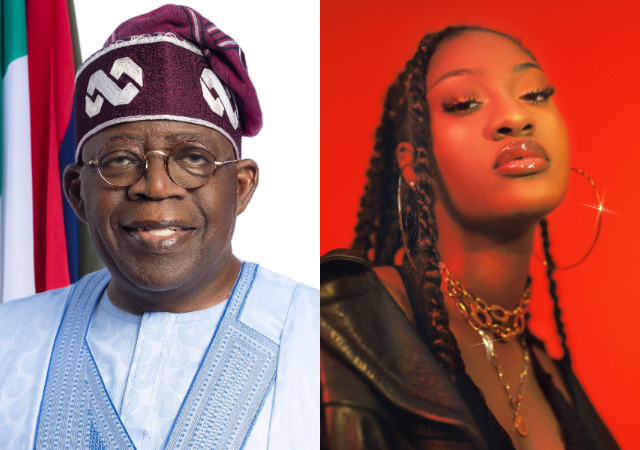 President Tinubu congratulates Tems on her Grammy win