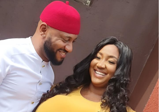 “God blessed me with one of the sweetest souls in this world" - Yul Edochie praises Judy Austin