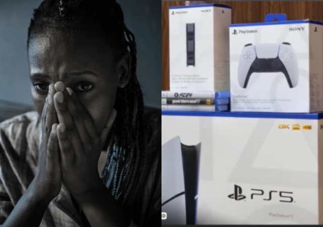 Nigerian lady in pain as boyfriend receives PS5 as Valentine’s gift from another woman