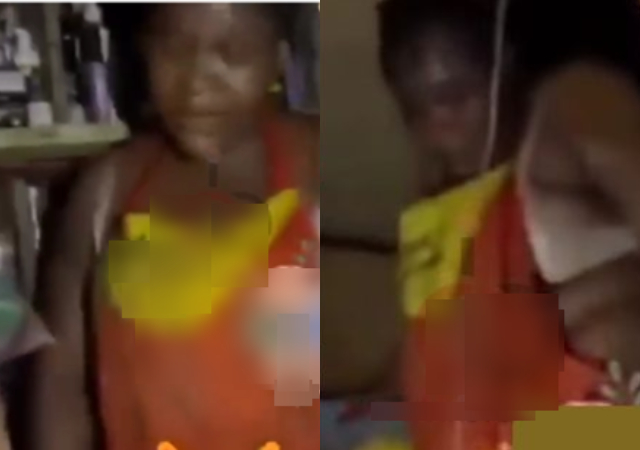 Woman caught performing rituals at midnight inside her neighbour’s shop