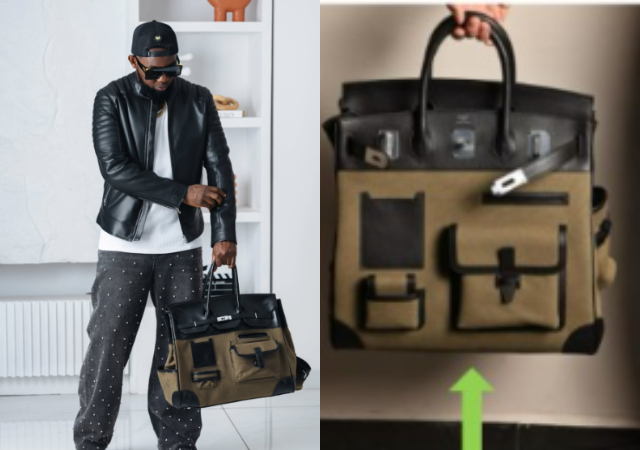 Luxury detective page accuses AY Makun of flaunting a fake Hermès bag 
