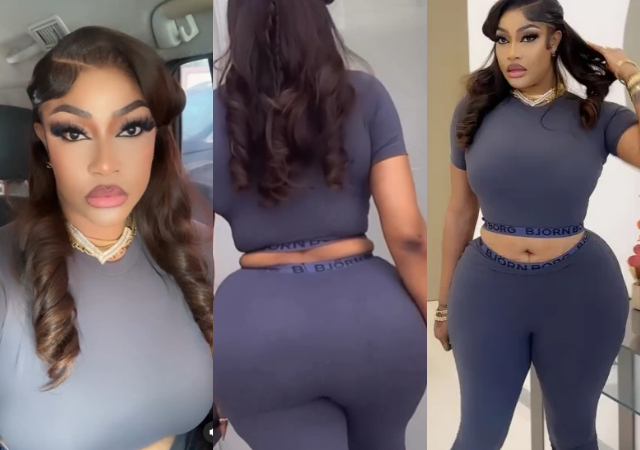 Actress Angela Okorie fuels BBL speculation as she shows off her banging body