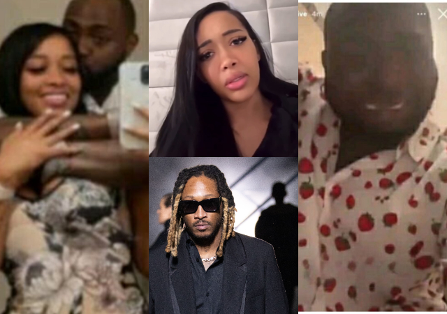 "How I made Davido kneel & beg me in tears" – US model speaks amid alleged affair with rapper Future