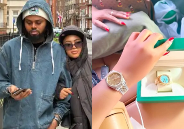 Actress Regina Daniels Calls Out Elder Brother Over Fake Rolex Watch