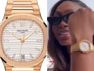 Netizens react to price of Sophia Egbueje's Patek wristwatch