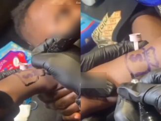 Netizens react as mother takes her 6-month-old baby to a tattoo studio to have his first tattoo