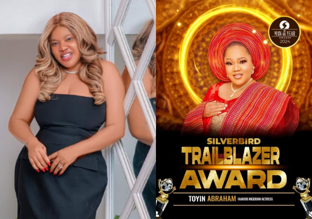 Silverbird set to honor Toyin Abraham with a Trailblazer award