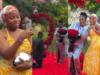 Veeke James reaction goes viral as she shares video of her brother's engagement