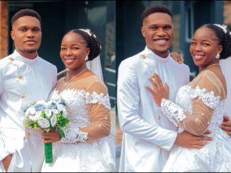 Newly married man celebrates wife for keeping her virginity until marriage