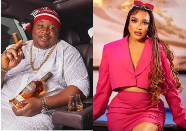 Cubana Chiefpriest Claps Back at Tonto Dikeh Over DNA Test Controversy