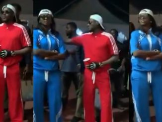 2Baba & Lover, Natasha Turn Heads in Matching Outfits at Enugu Event