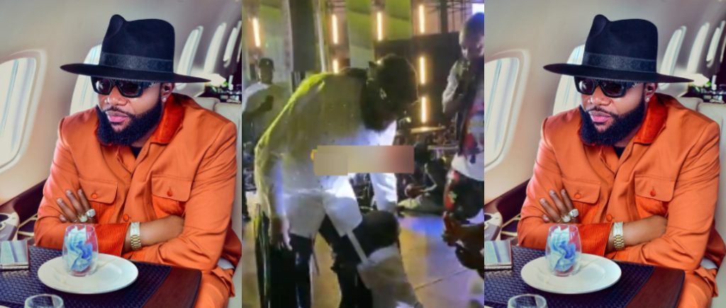 E-money Gifts Tricycles to Two Fans During Enugu Concert
