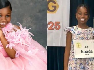 Sophia Momodu Beams with Pride as Daughter, Imade Wins School Spelling Bee Competition