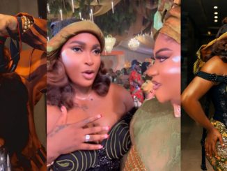 Nkechi Blessing Congratulates Blessing CEO as They End Beef at Priscilla Ojo's Wedding
