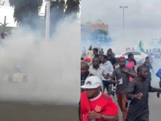 Nationwide protest: Police Fire Teargas at Abuja Protesters