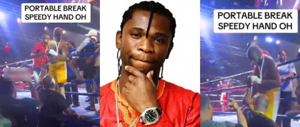 Speed Darlington Suffers Broken Arm After Loss to Portable in Boxing Match