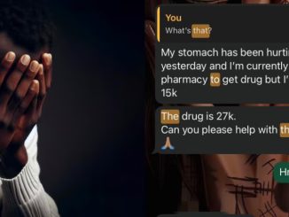 Man in disbelief as lady responds with ‘T’ for thanks after receiving N15K cash gift
